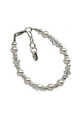 terrific minuscule pearl baby bracelet